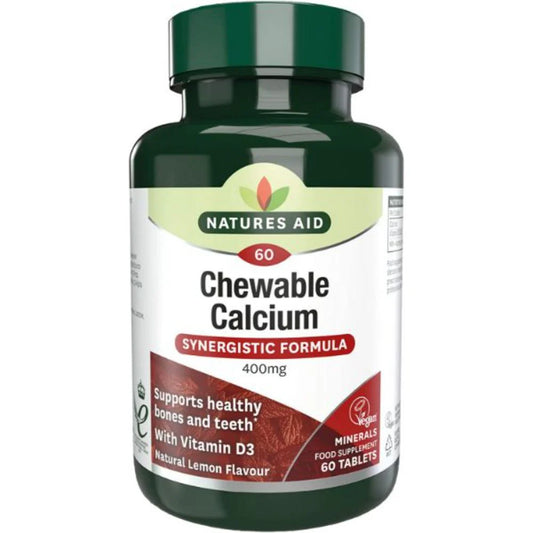 N-Aid Calcium 400mg Chewable Tablet 60'S