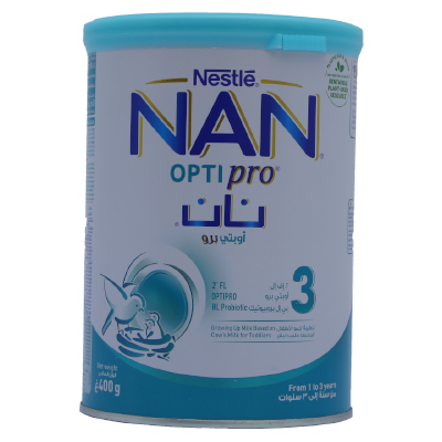 حليب بودرة نان 3 اوبتي برو 400 جرام