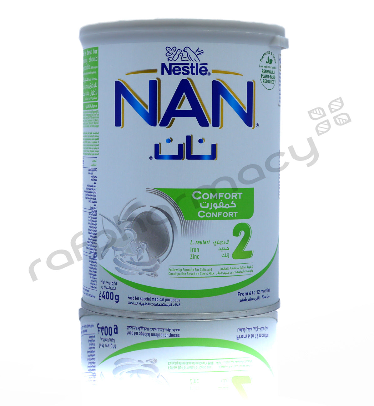 حليب بودرة نان كمفورت 2 400 جرام