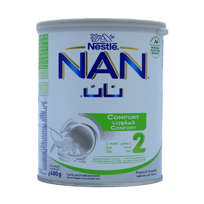 حليب بودرة نان كمفورت 2 400 جرام