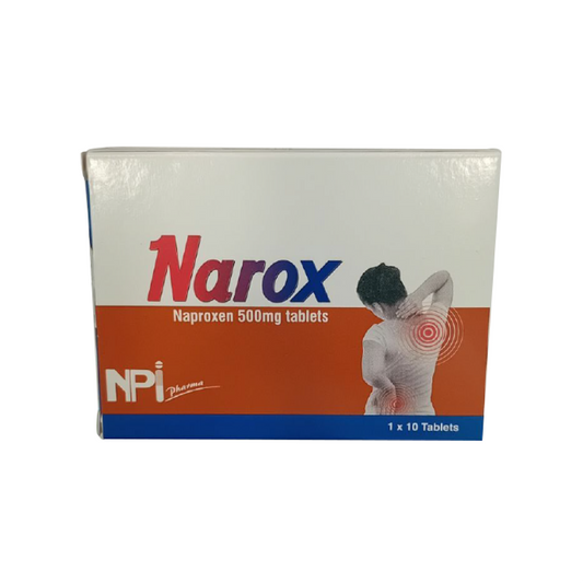 Narox 500Mg Tablets 20'S