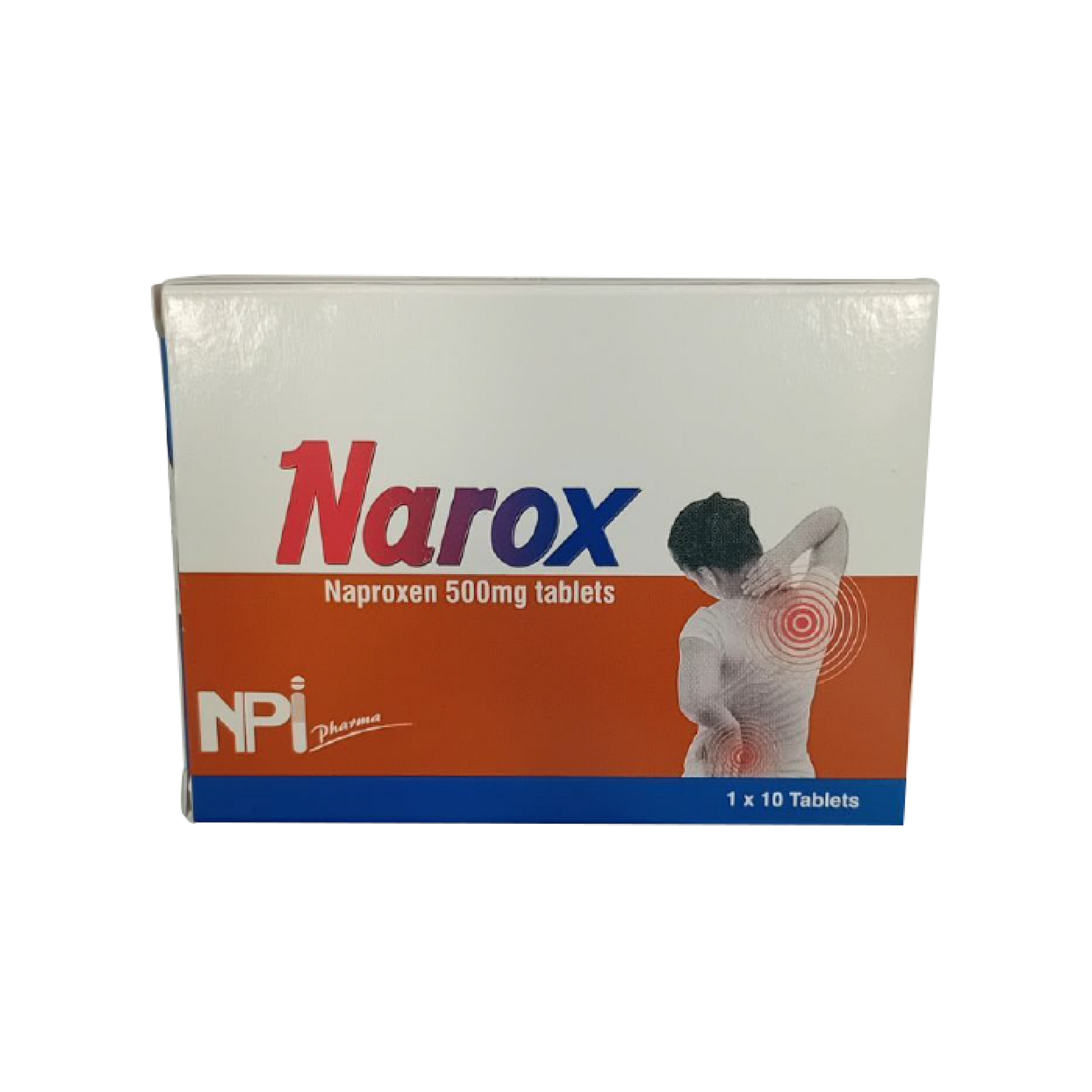 أقراص ناروكس 500 مجم 20 قرصًا