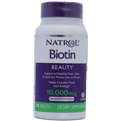 أقراص ناترول بيوتين 10000 ميكروجرام 100 قرص