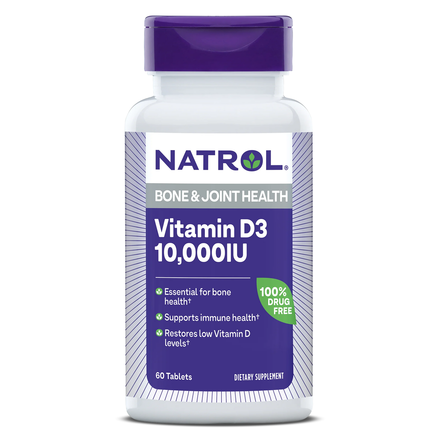 NATROL VITAMIN D3 10,000IU TABLETS 60'S