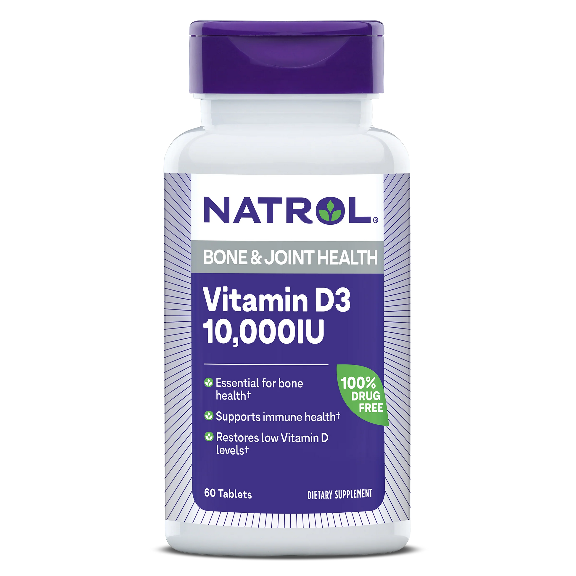 NATROL VITAMIN D3 10,000IU TABLETS 60'S
