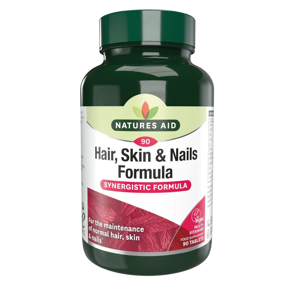NATURES AID HAIR SKIN&NAIL TABLETS 30'S