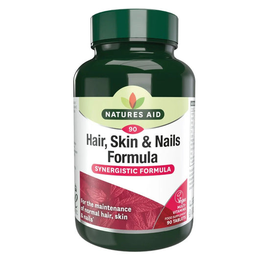 NATURES AID HAIR SKIN&NAIL TABLETS 30'S