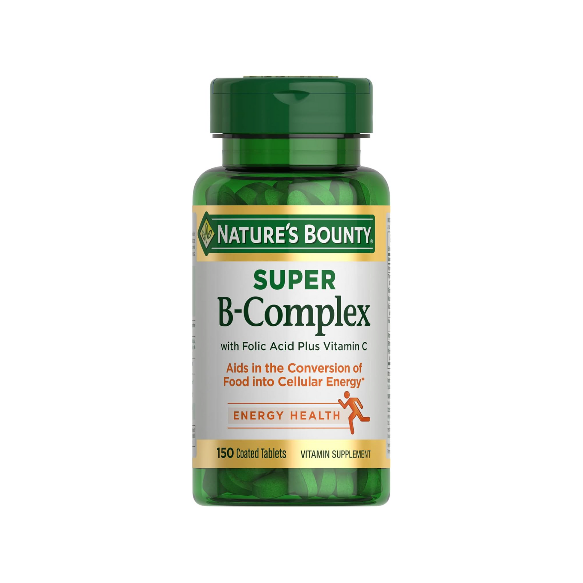 Natures Bounty-B Complex+ Folic Acid + Vitamin C 150S