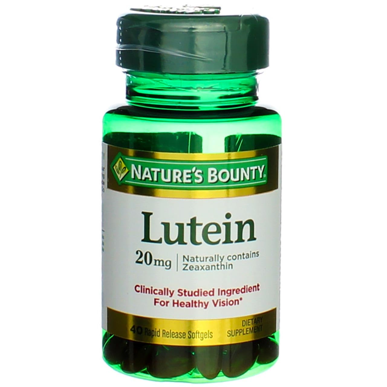 Nature'S Bounty Lutein 20mg Capsules 40'S