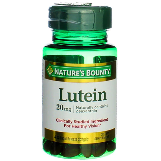 Nature'S Bounty Lutein 20mg Capsules 40'S