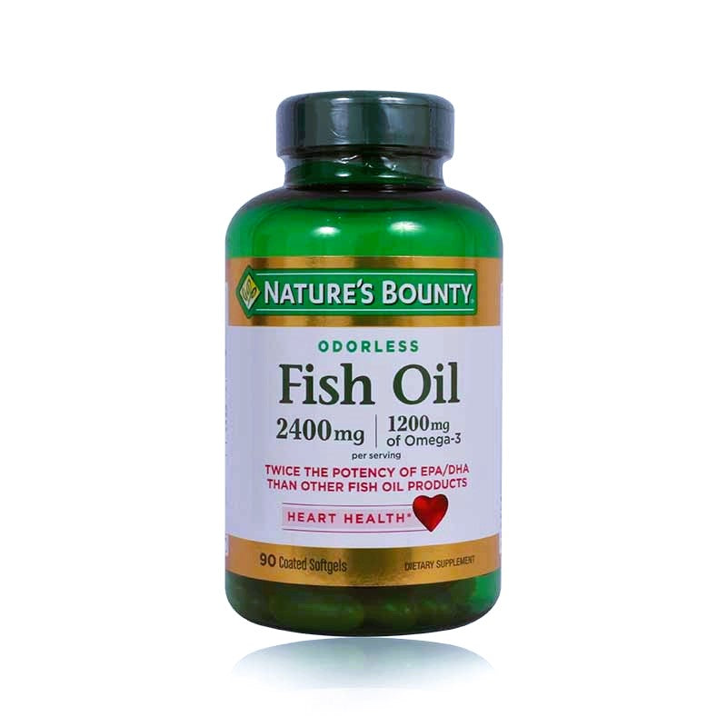 NB-FISH OIL 2400MG DS كبسولات هلامية عديمة الرائحة 1 × 90 كبسولة