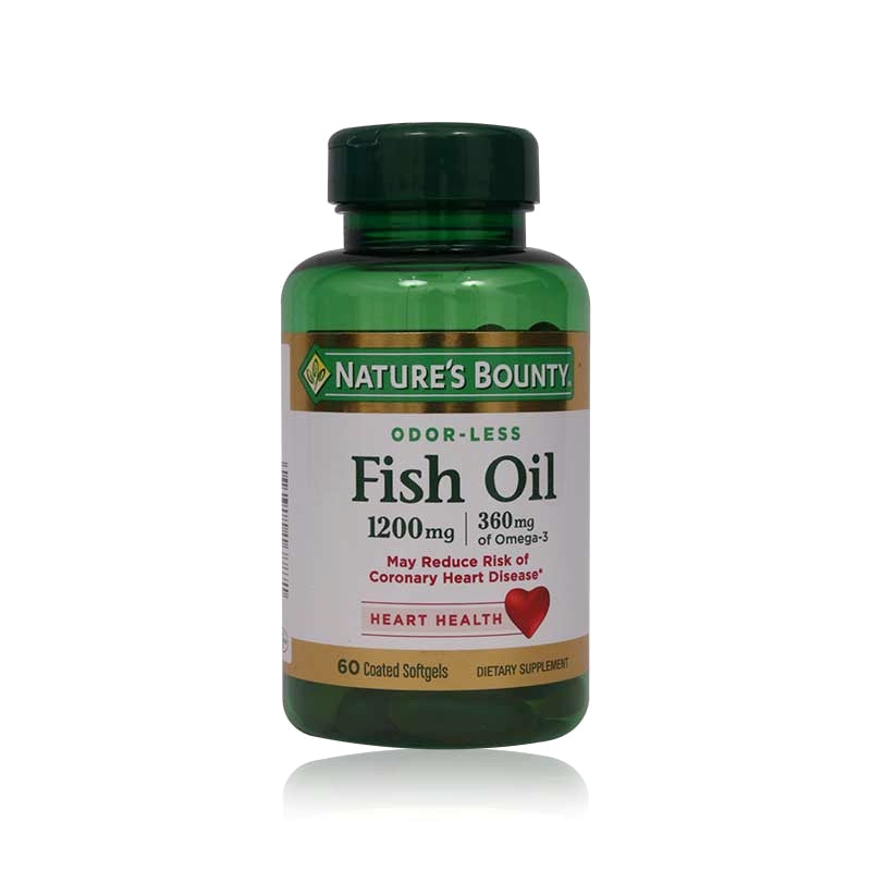 NB-OD/LESS FISH OIL1200MG OMEGA 3 360MG 60'S