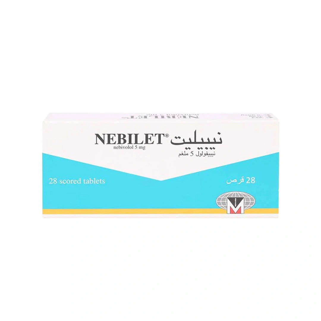 NEBILET 5 MG TABLET 28'S