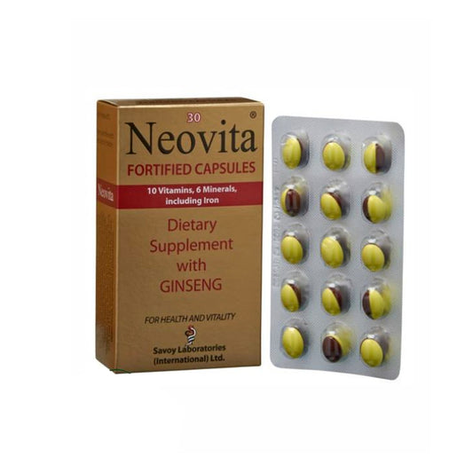 Neovitamina Fortified Capsules 30'S