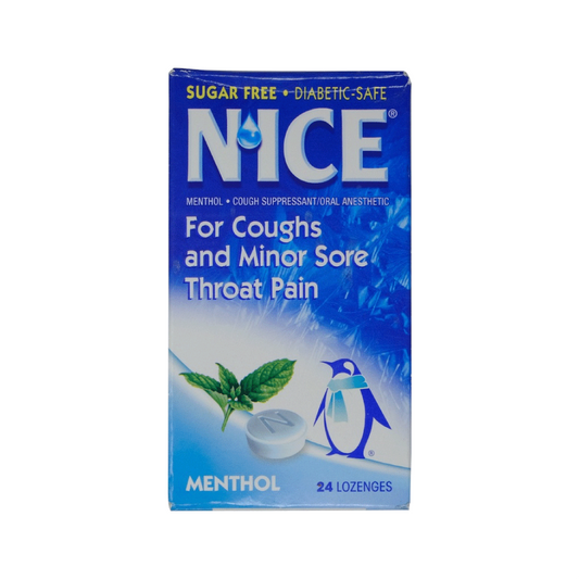 Nice Menthol Lozenges 24'S