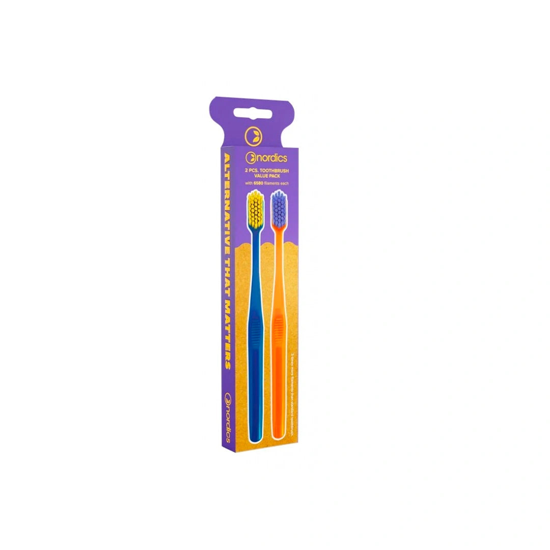 Nordics Premium Toothbrush 2 Pcs Soft-6580