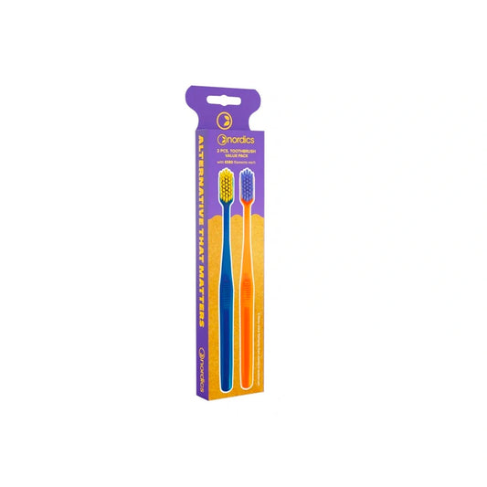 Nordics Premium Toothbrush 2 Pcs Soft-6580