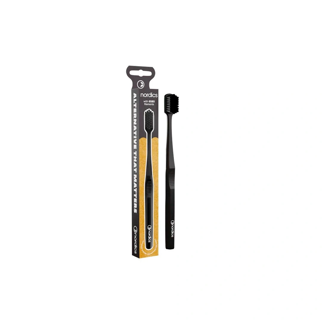 Nordics Premium Toothbrush Black Soft-6580