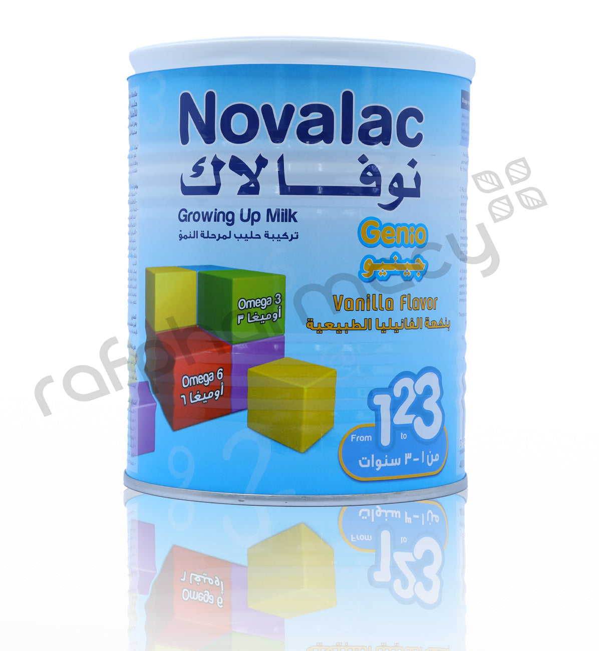 NOVALAC 3PLUS VANILLA GENIO MILK POWD 800G