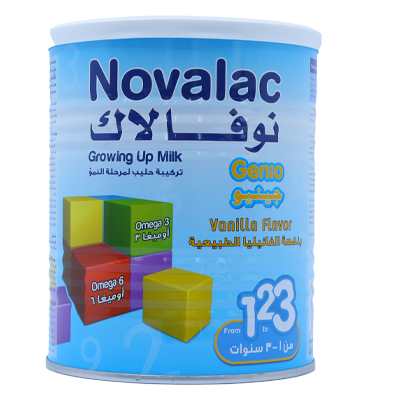 NOVALAC 3PLUS VANILLA GENIO MILK POWD 800G