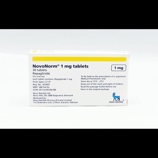 Novonorm 1mg Tablets 30'S
