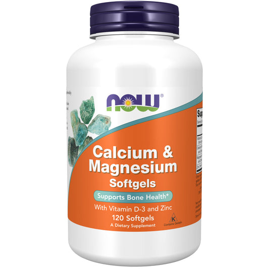 NOW CALCIUM & MAGNESIUM SOFTGELS 120'S