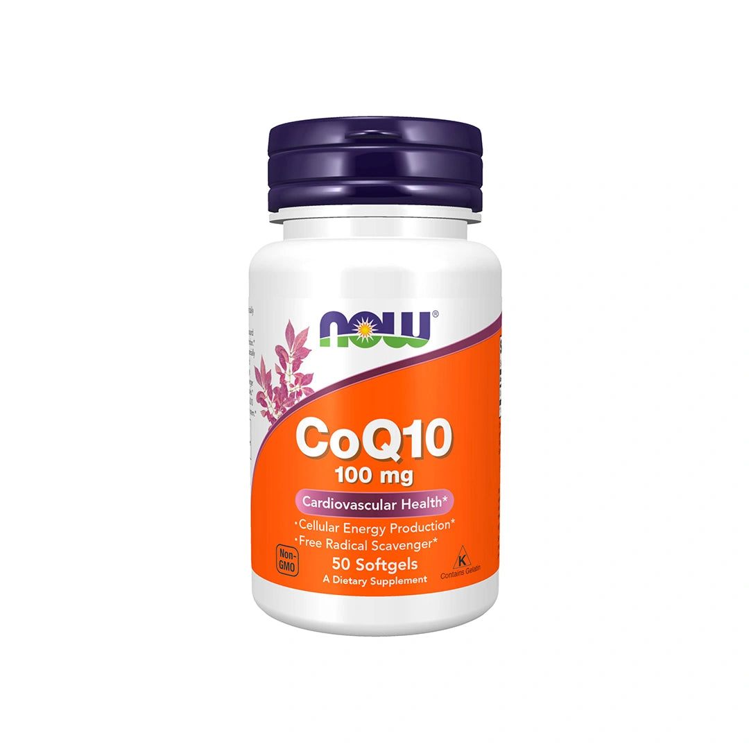 Now Coq10 100mg Softgels 50'S