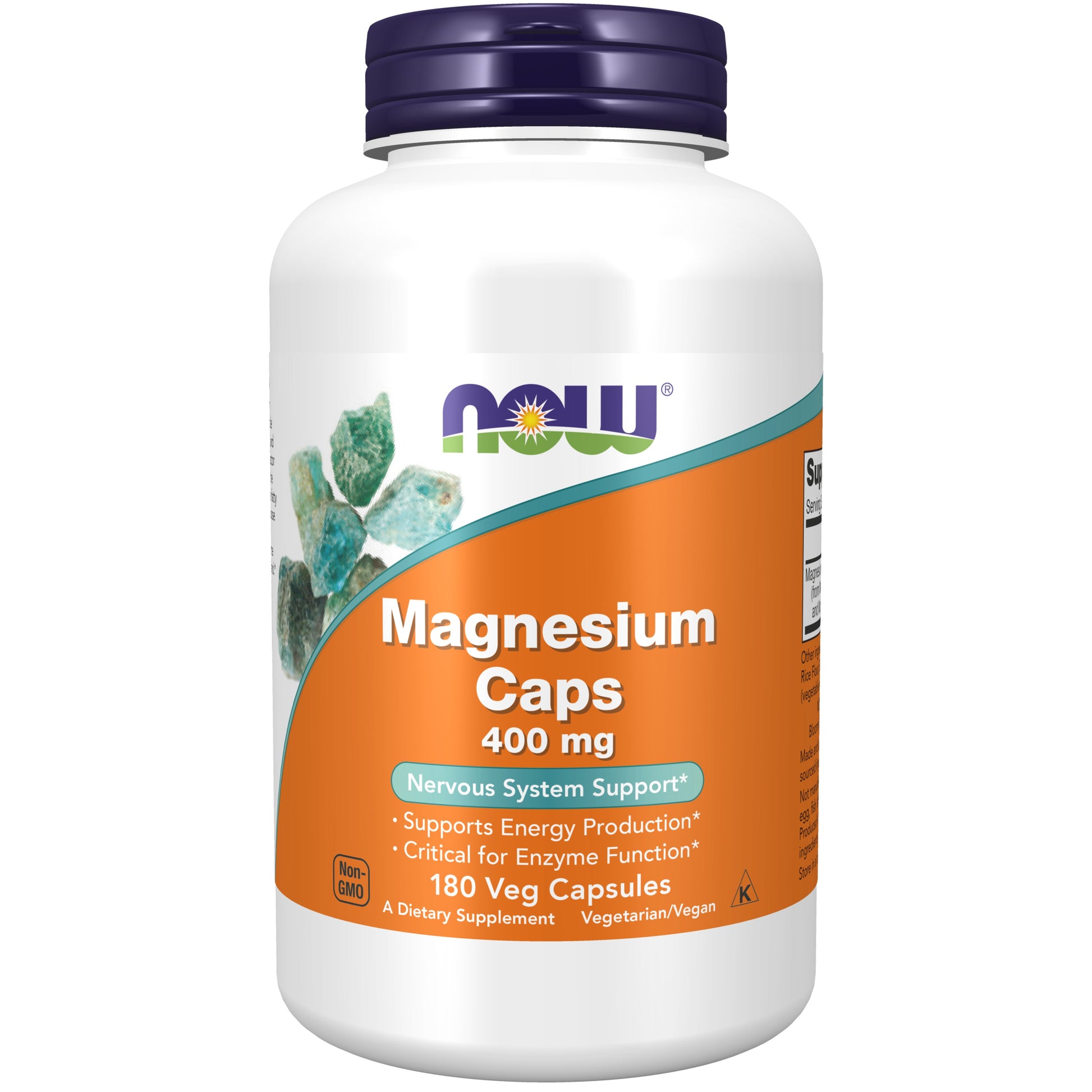 Now Magnesium 400Mg Capsules 180'S