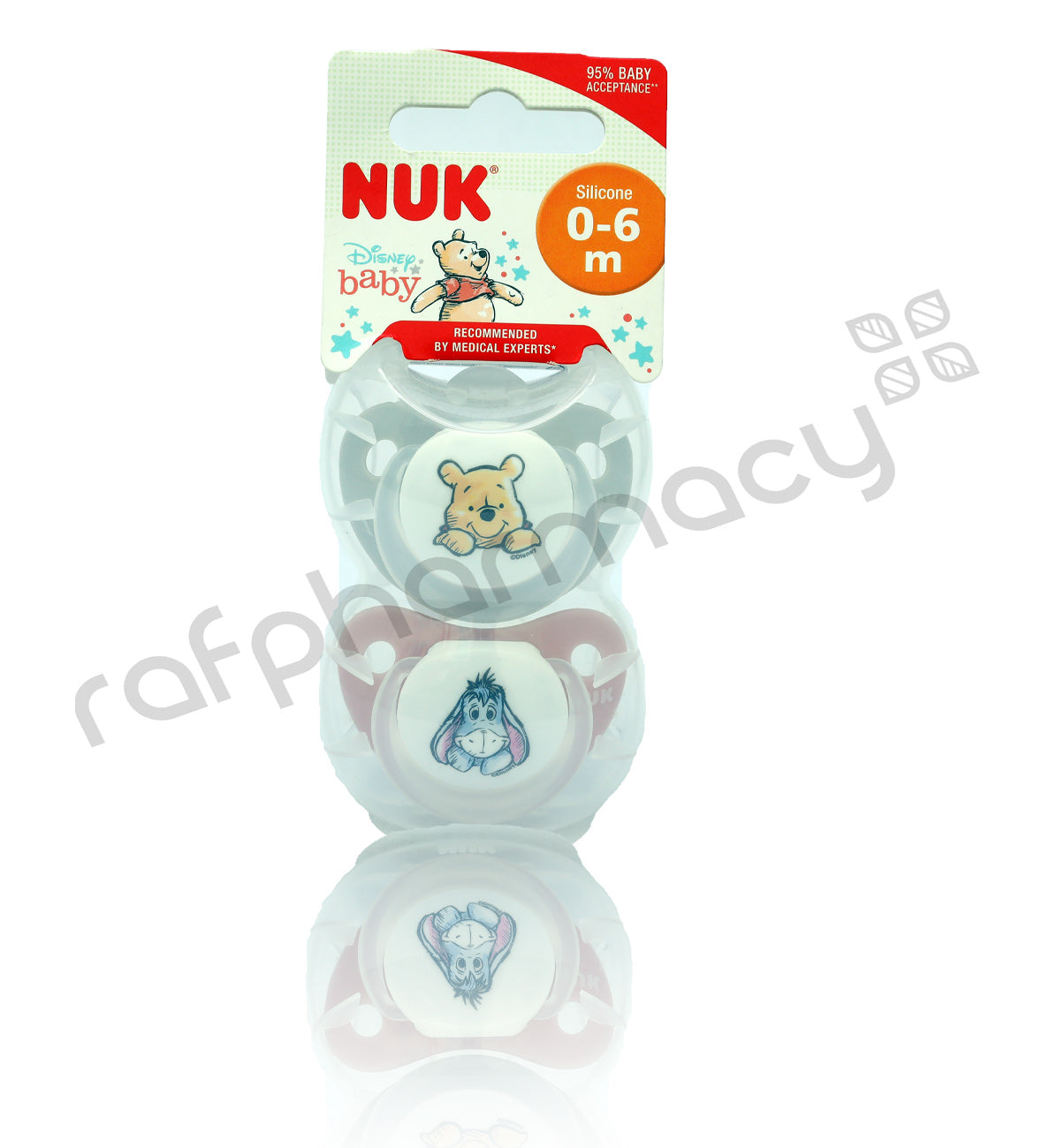 Nuk Disney 0-6M Silicone Soother 2'S