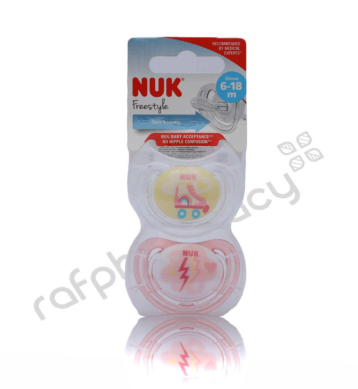 Nuk Freestyle Soother 2'S