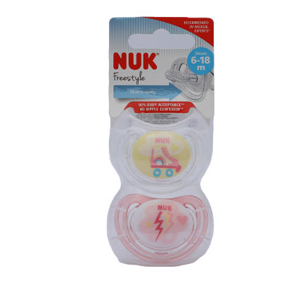 Nuk Freestyle Soother 2'S