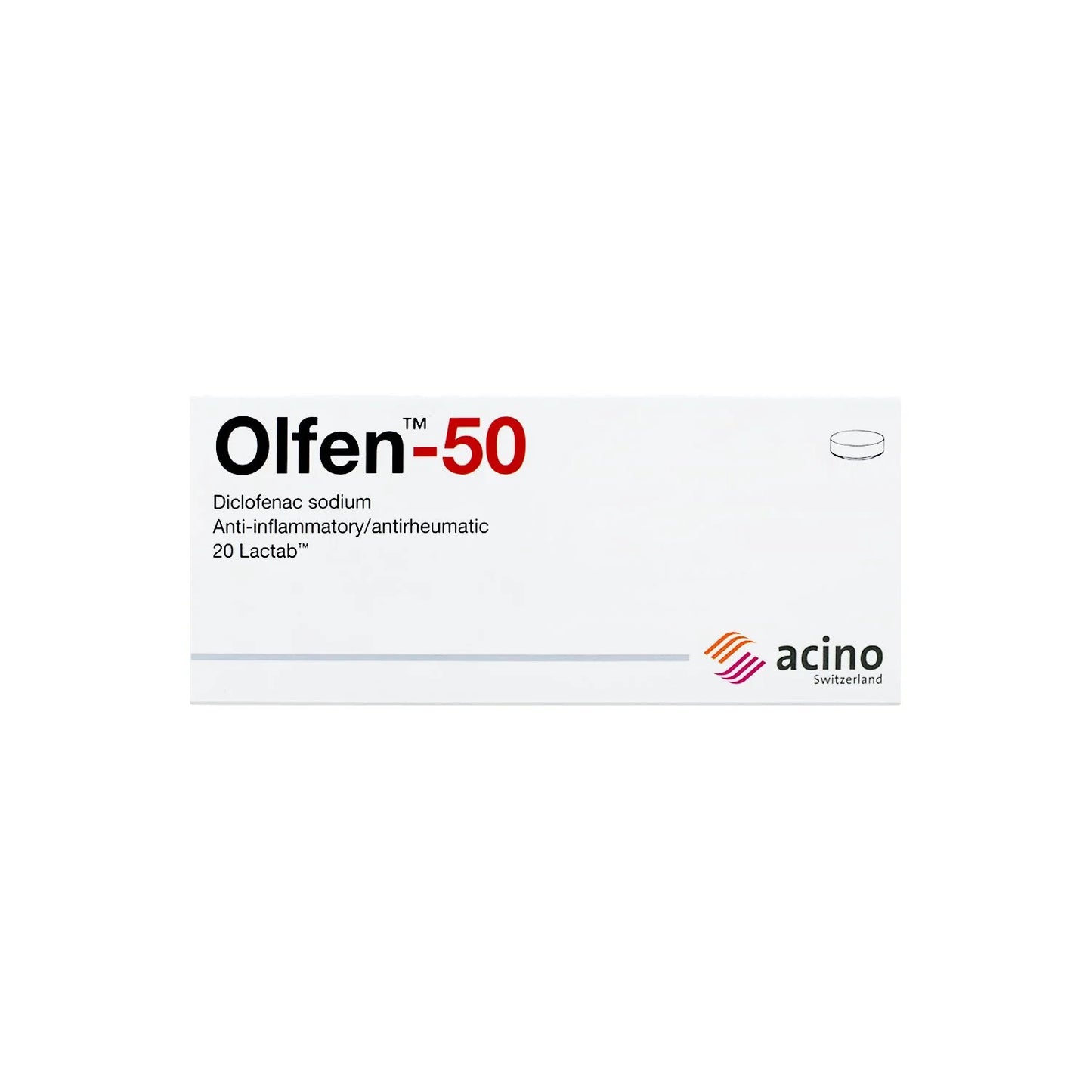 Olfen 50mg Tablets 20'S