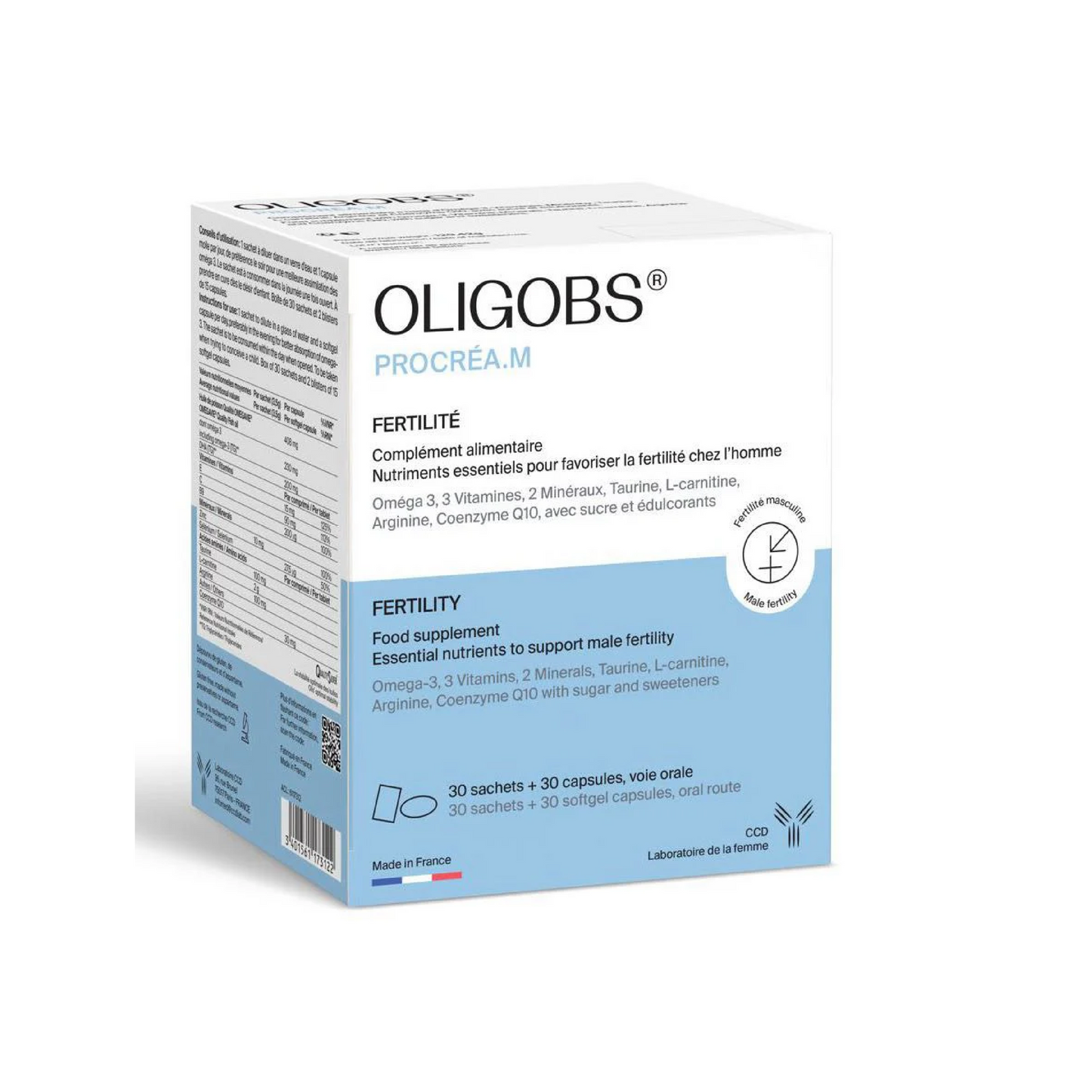Oligobs Procrea M Sachet 30'S /Softgel Capsules 30'S