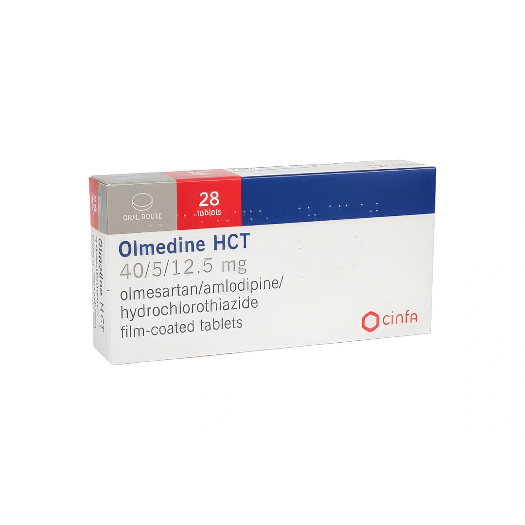 Olmedine Hct 40/5/12.5 Mg Tablet 28'S