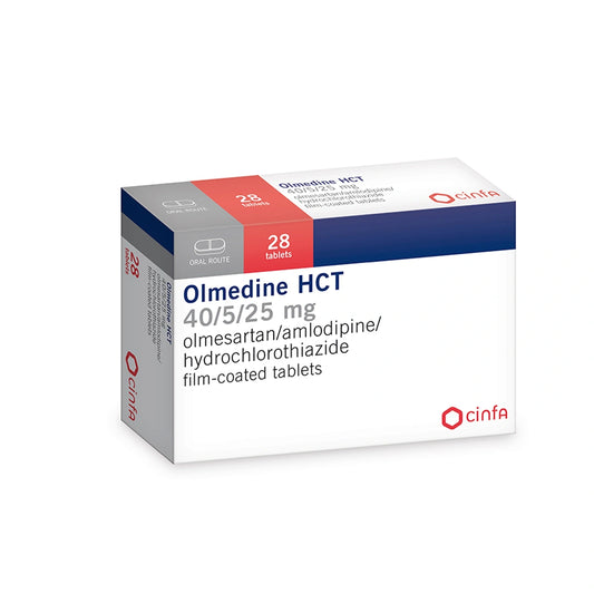 Olmedine Hct 40/5/25 Mg Tablet 28'S