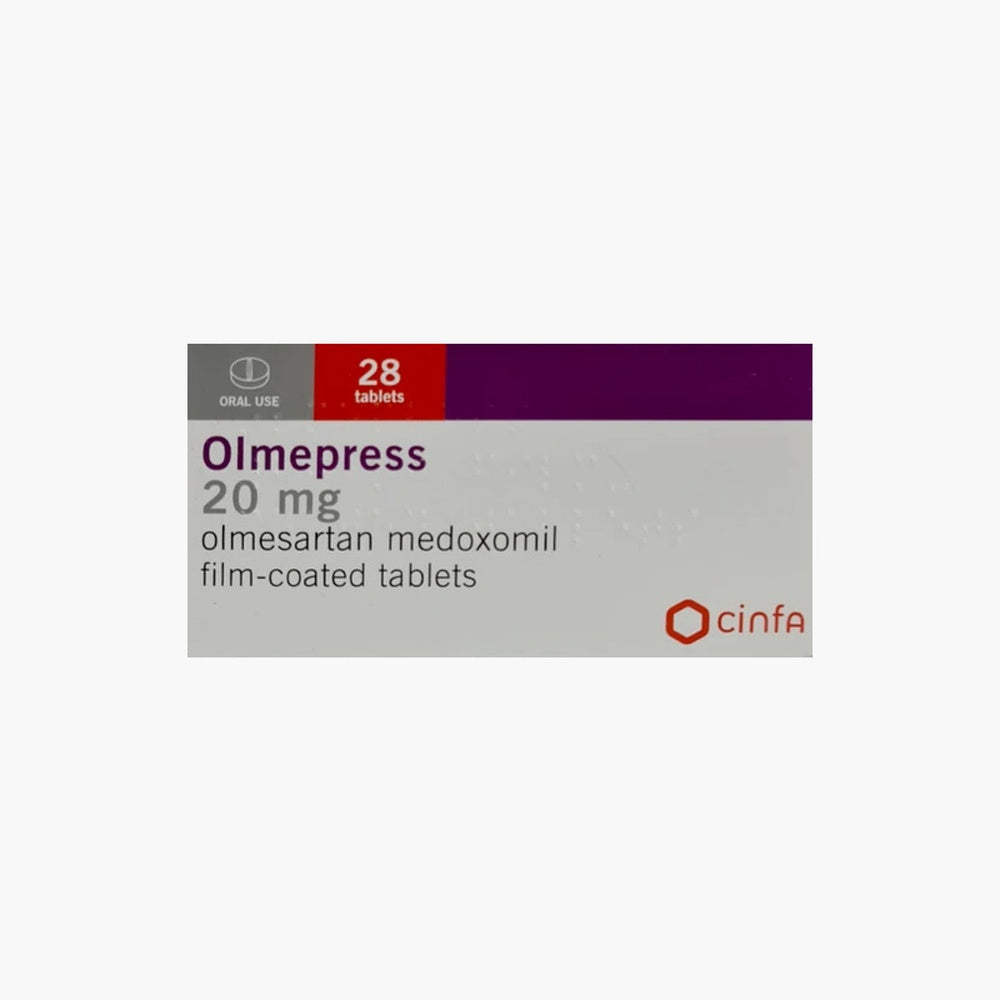 Olmepress 20mg Tablets 28'S