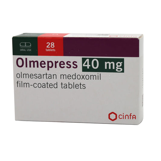 Olmepress 40mg Tablets 28'S