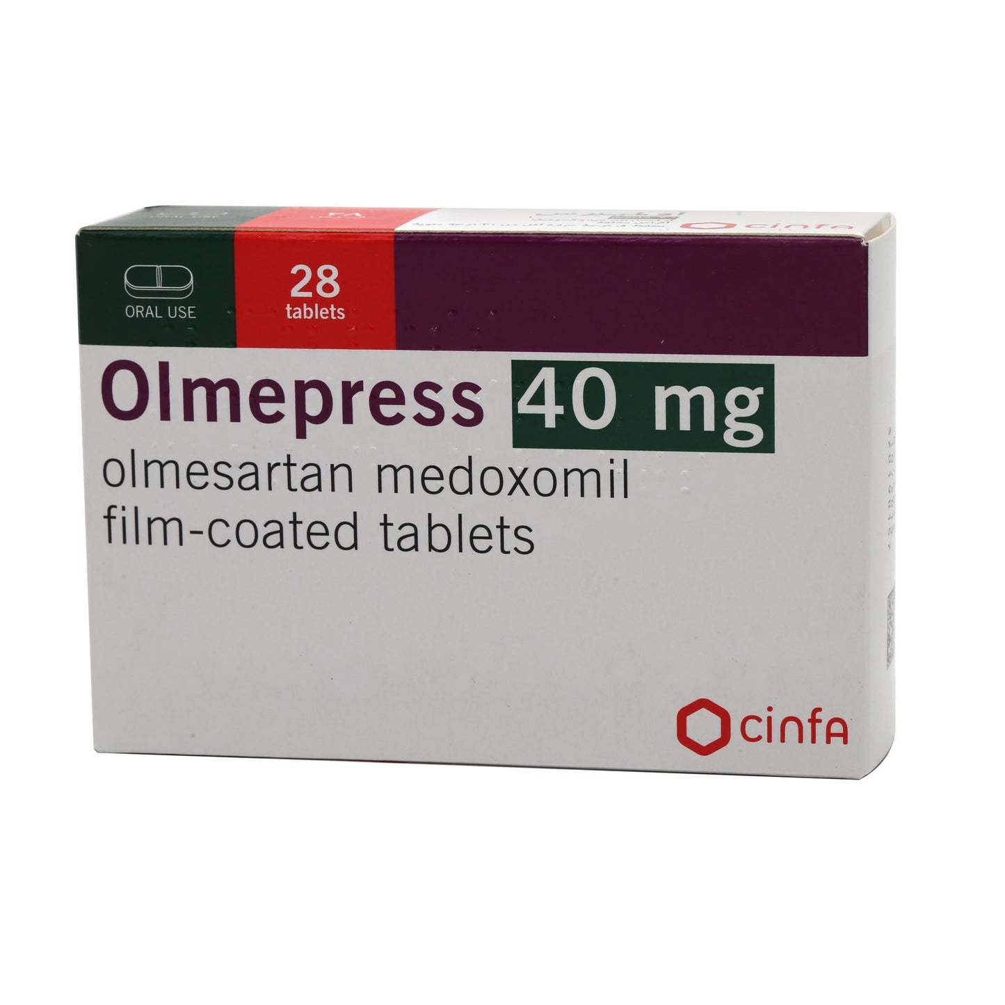 Olmepress 40mg Tablets 28'S