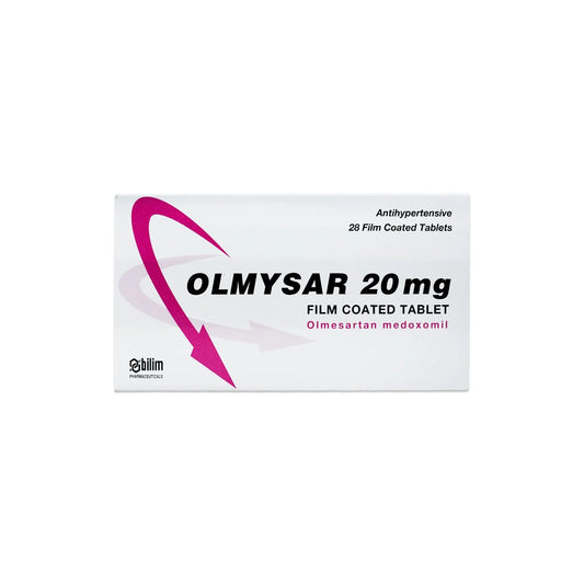 Olmysar 20mg Tablets 28'S