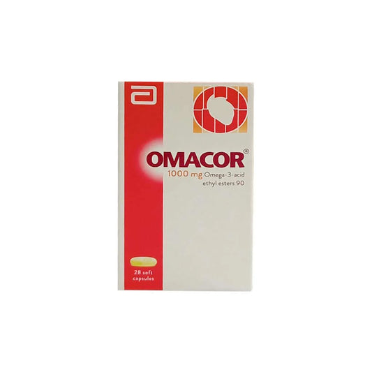 Omacor 1000mg Soft Capsules 28'S