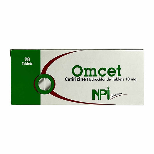 Omcet 10mg Tab 28'S