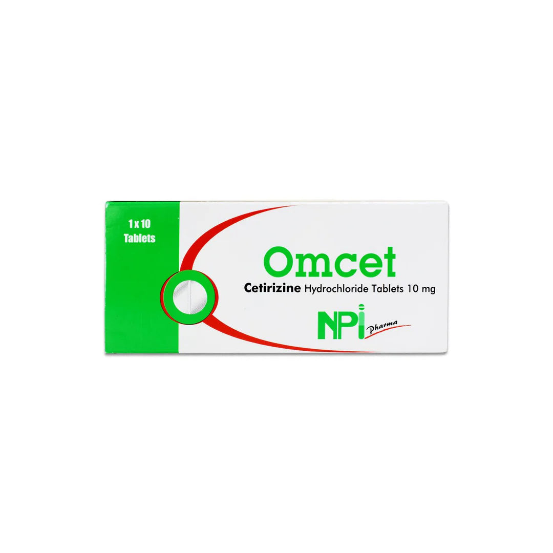 OMCET 10MG TABLETS 10S'