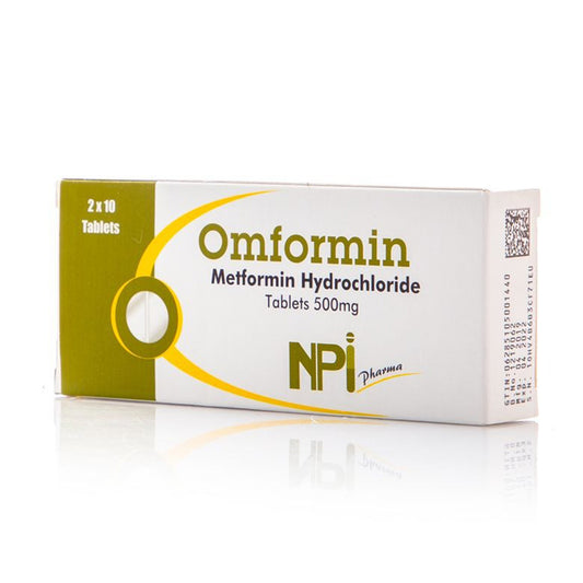 Omformin 500Mg Tablets 20'S