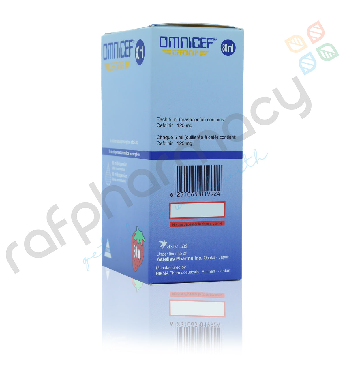 Omnicef 125mg Suspension 80ml