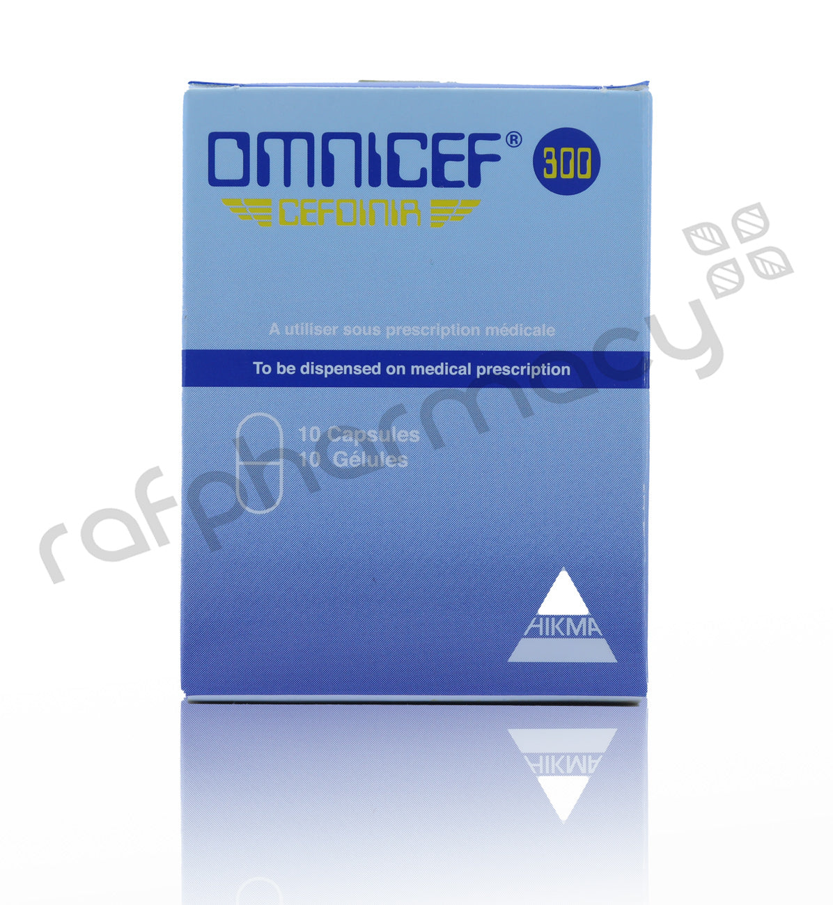 Omnicef 300mg Capsules 10'S
