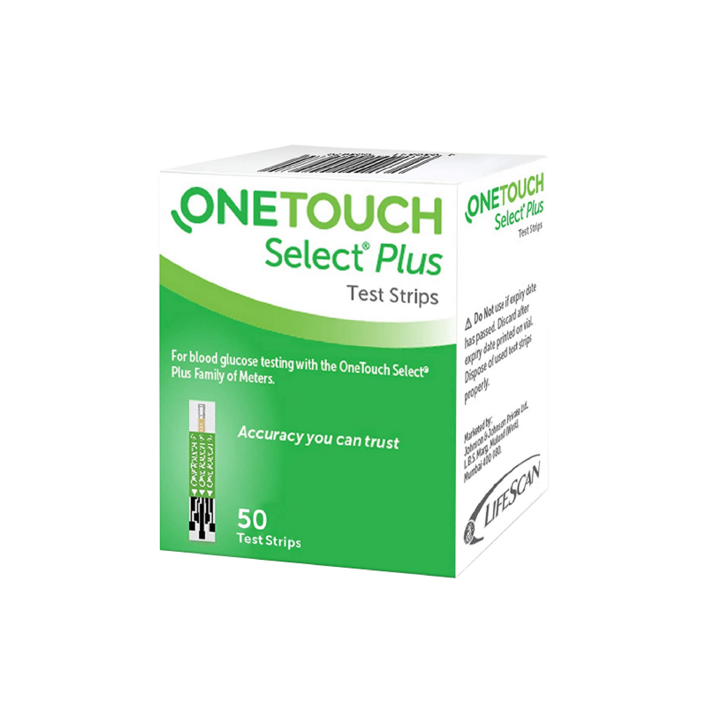 One Touch Select Plus Test Strips 50'S