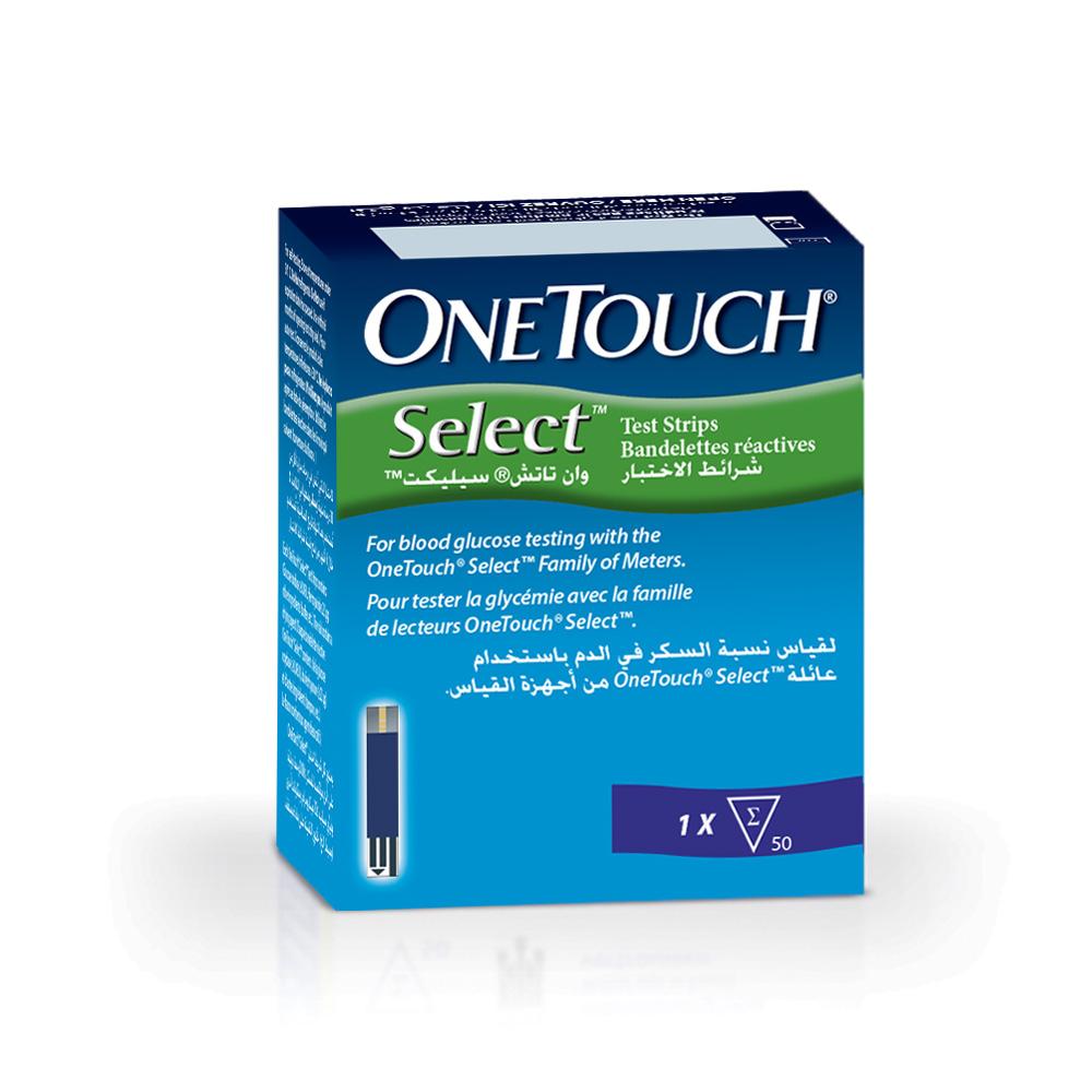 ONE TOUCH SELECT TEST STRIPS 25'S