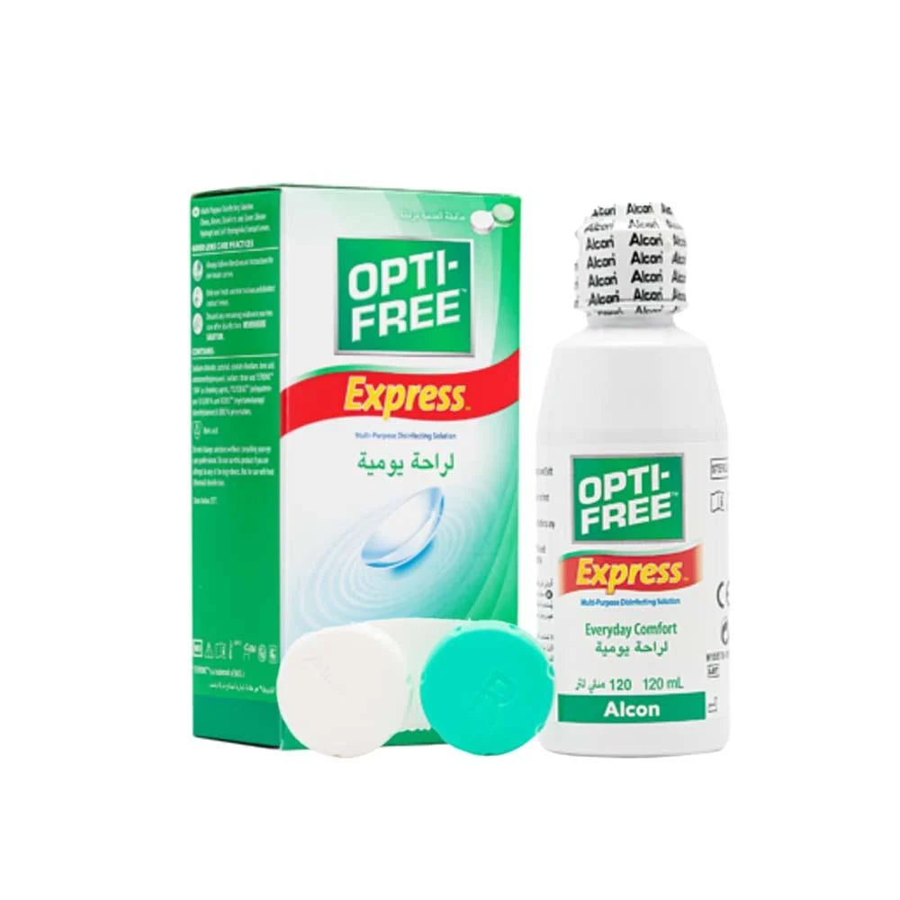 محلول العدسات السريع OPTI-FREE 120 مل