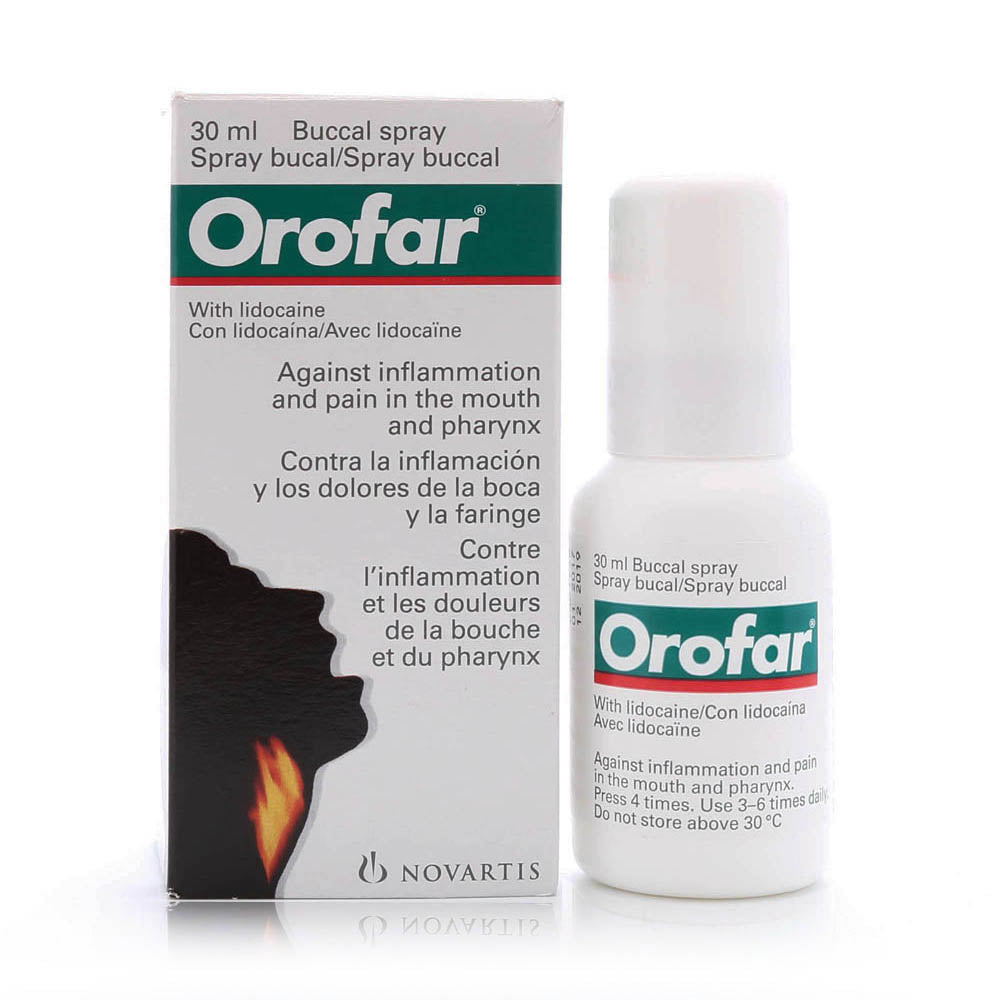 بخاخ أوروفار للحنجرة 30 مل