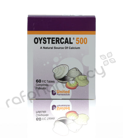 Oystercal 500mg Tablets 60'S